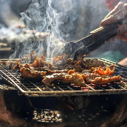 Barbecue and hospitality at the rodeo